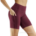 Short Pocket Non-See-Through Shorts di Yoga